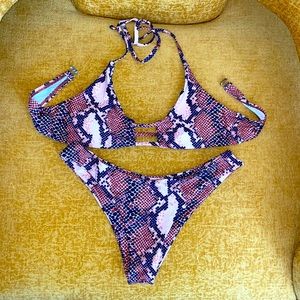 Snakeskin Bikini